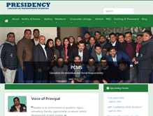 Tablet Screenshot of pcms.edu.np
